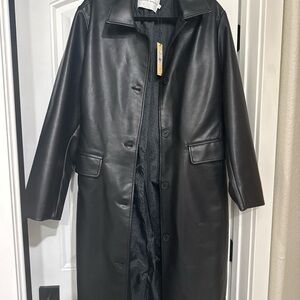 Rebecca Minkoff Black Vegan Leather Jacket